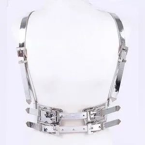 Metallic Gold Vegan Leather Stallion III Western Statement Belt Accessories | Plus Size Stallion Ii Western Vegan Leather  main image 2